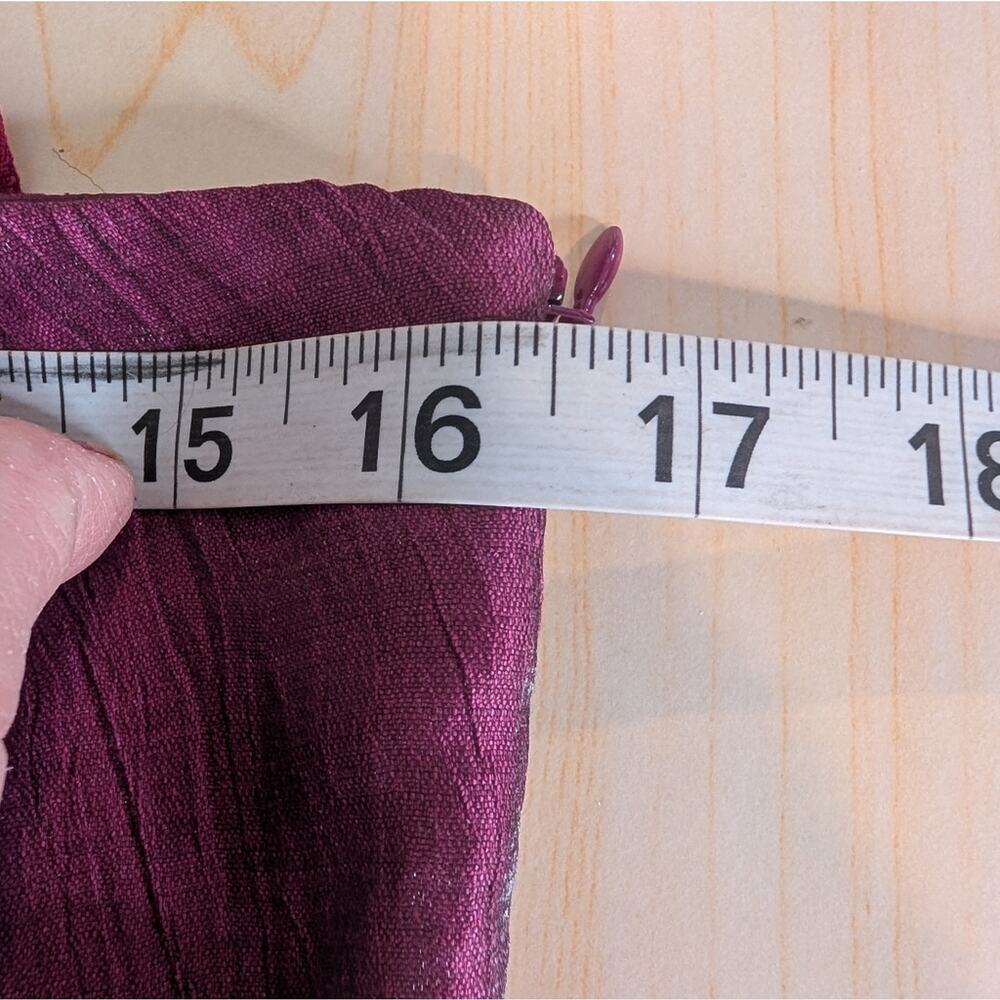 LOFT Strapless Linen Dress Raspberry Pink Size 8 - Picture 8 of 10